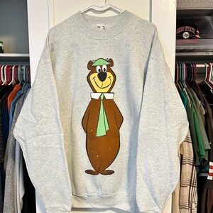 Vintage Yogi Bear Cartoon Sweatshirt